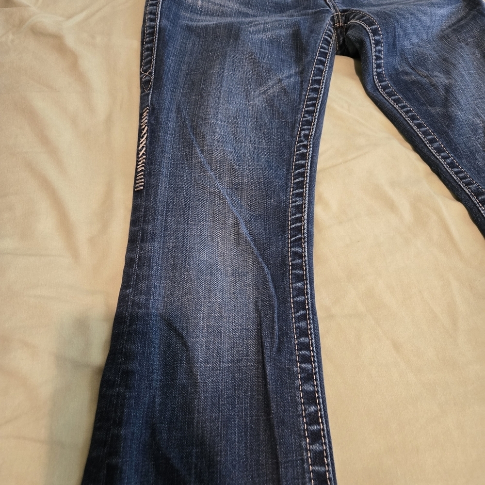 Rock Revival Women's Blue Jeans - Picture 2 of 10